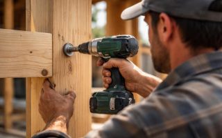 ouvrier-outil-goujon-bois-chantier