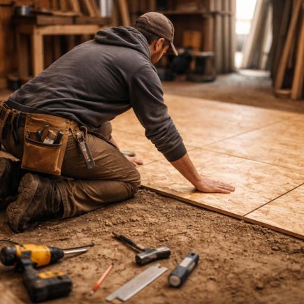 artisan-posant-panneaux-atelier-outils