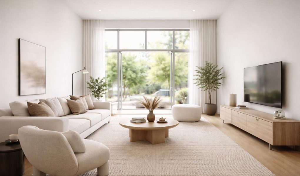 salon-moderne-plafond-haut-lumiere-naturelle