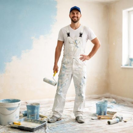 peintre-travail-piece-mur-peinture