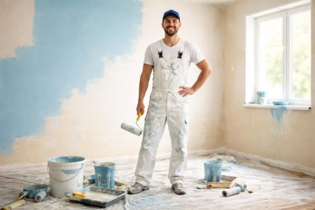 peintre-travail-piece-mur-peinture